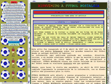 Tablet Screenshot of futbolnostalgia.com